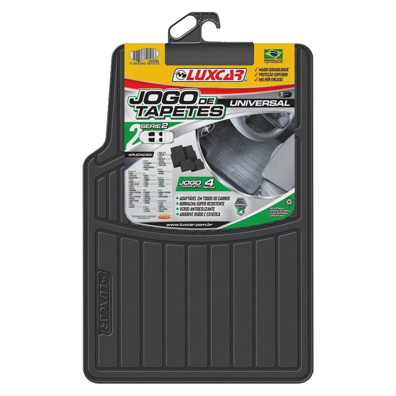 Tapete Automotivo Série 2 Universal 4 Peças Luxcar