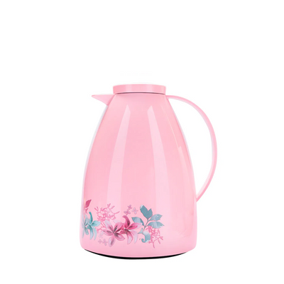 BULE VIENA 750 ML DECORAÇÃO FLORES ROSA QUARTZ