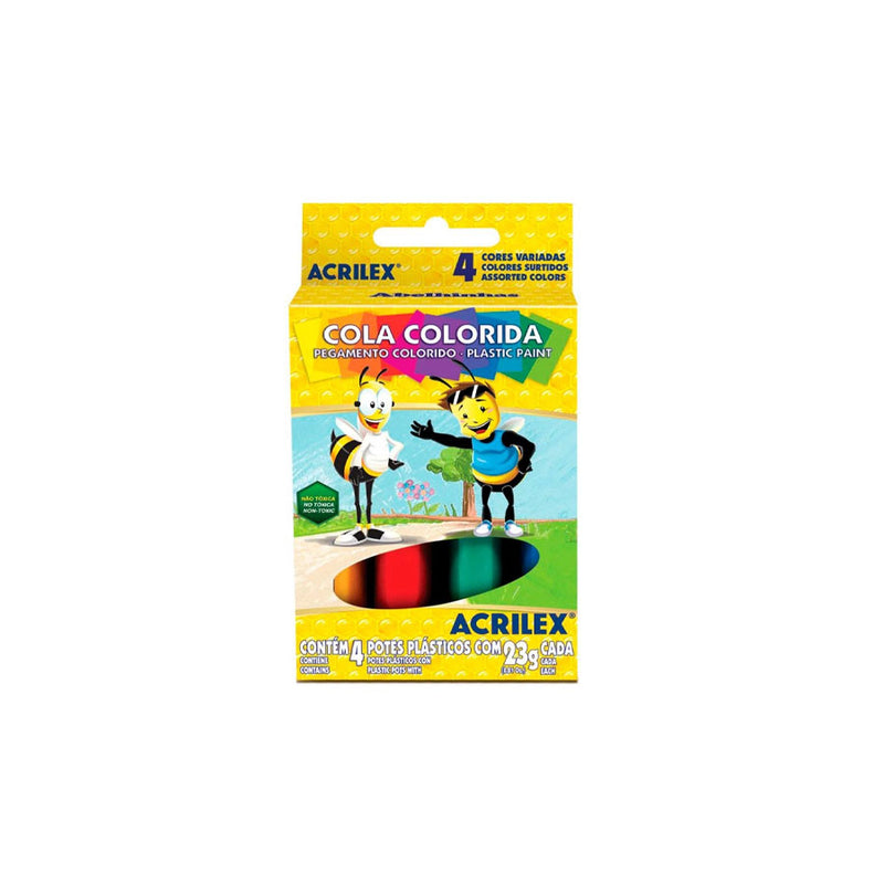 Cola Colorida 4 Und 23g