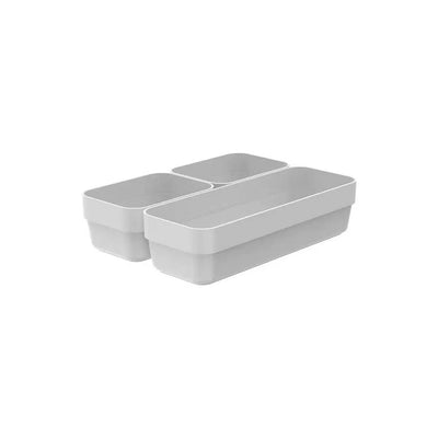 Conjunto DE Organizador de Gaveta Logic Mini/M Branco Ou