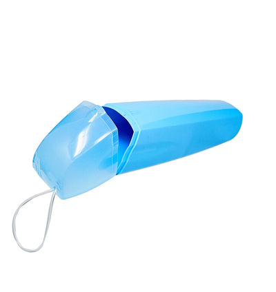 Porta Escova de Dente Plástico Case 22cm Azul Piscina - Martiplast