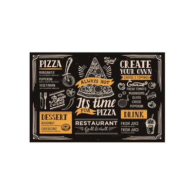 Tábua de Vidro Temperado Pizza
