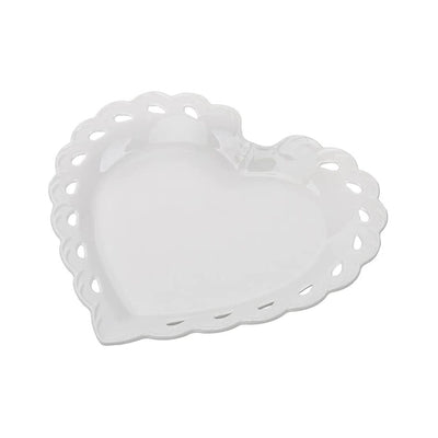 Travessa em Porcelana Coração 29x27cm - Full Fit