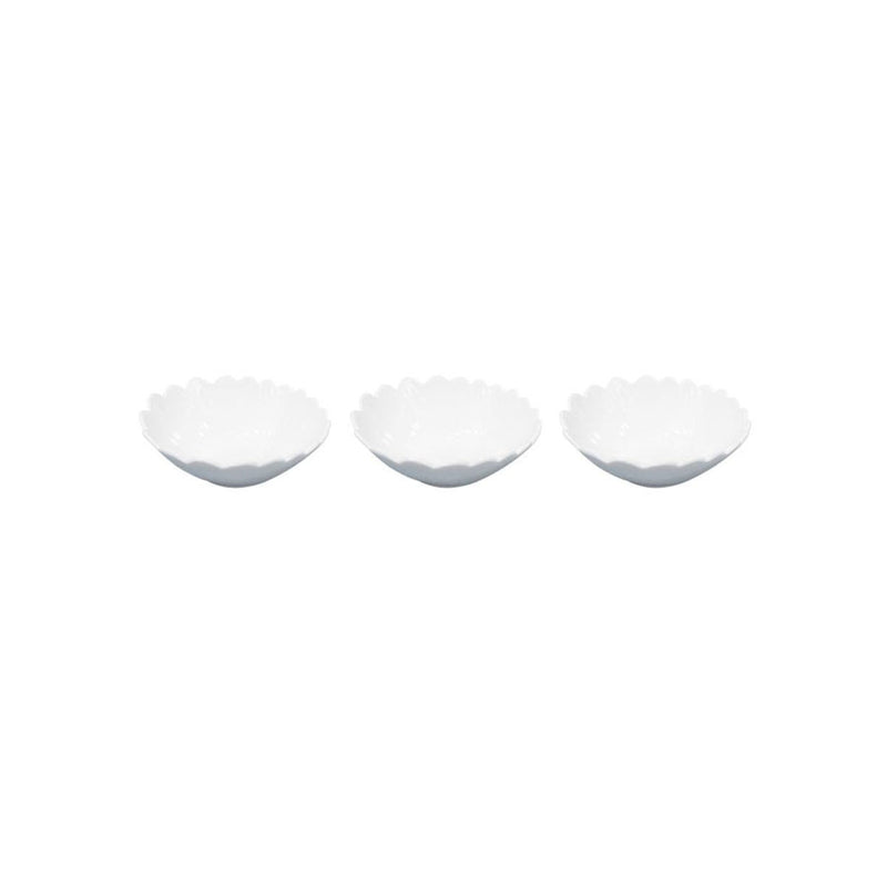 Jogo de 3 bowls em Porcelana 9,8X7,7X4 -Dynasty