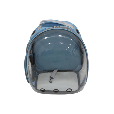 MOCHILA PARA TRANSPORTE DE PETS AZUL