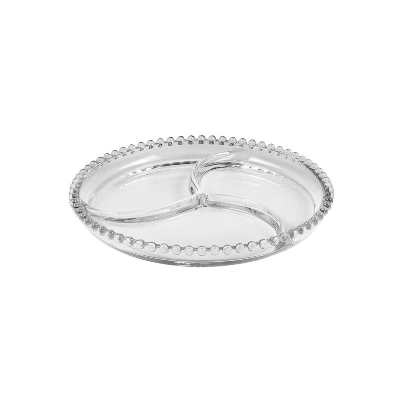 PETISQUEIRA CRISTAL PEARL 24CM TRANSPARENTE
