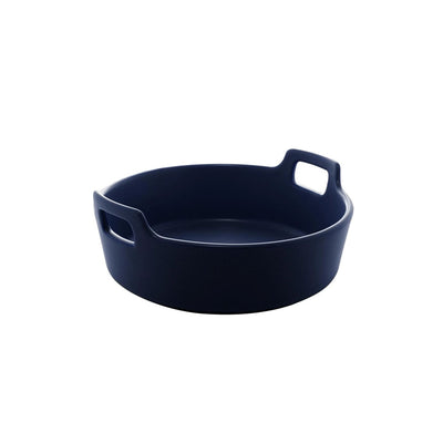 Travessa de Porcelana Nórdica Azul 22cm