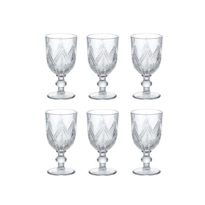 CONJUNTO DE TAÇAS VIDRO PARA ÁGUA 376ml 6 PEÇAS