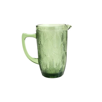 JARRA VIDRO LEAVES VERDE 1,3l