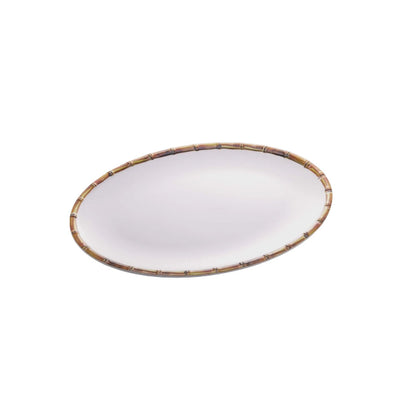 Travessa melamina Bambu branco