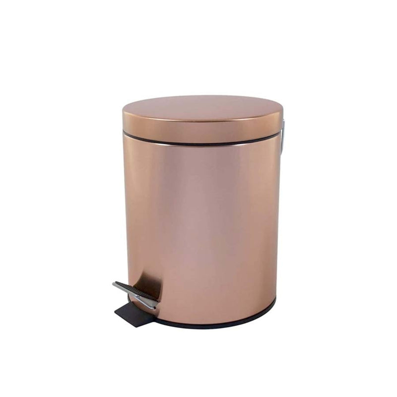 Cesto De Lixo ROSÉ Metalizado 7 L