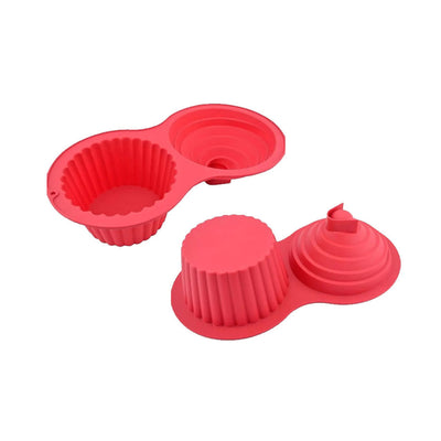 Forma de Silicone para Cup Cake Grande - SIL 009