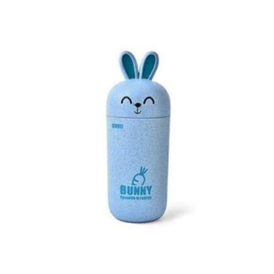 Garrafa De Água Infantil Coelhinho 350ml Azul