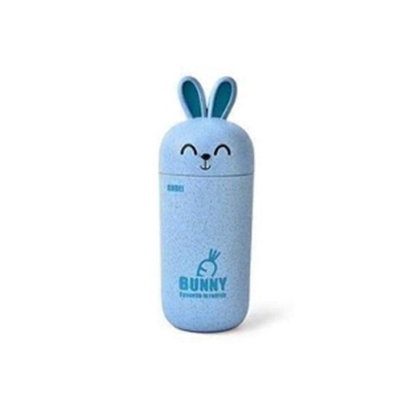 Garrafa De Água Infantil Coelhinho 350ml Azul