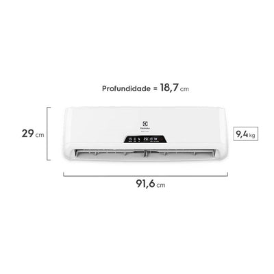 Ar Condicionado Electrolux Split 12.000 Btus Frio Linha Ecoturbo VI12F/VE12F - 220V
