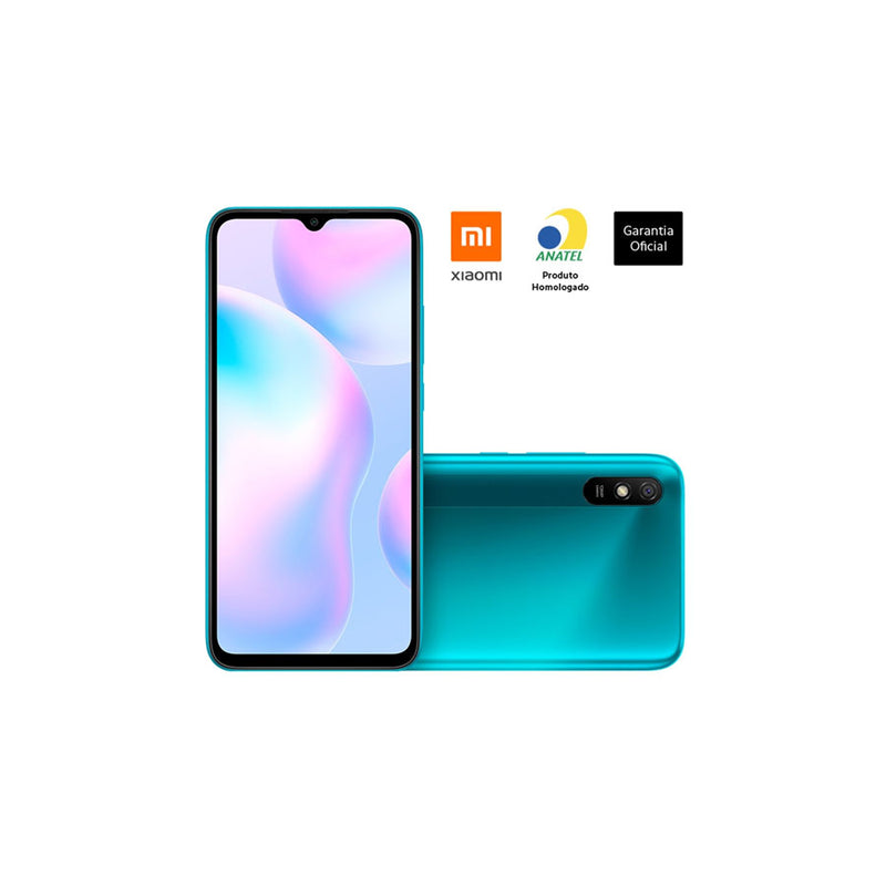 Smartphone Xiaomi Redmi 9A, Dual Chip, Tela 6,53”, 32GB, 2 GB RAM, Câmera Traseira 13.0 MP, Frontal 5.0 MP, Android 10 - Verde