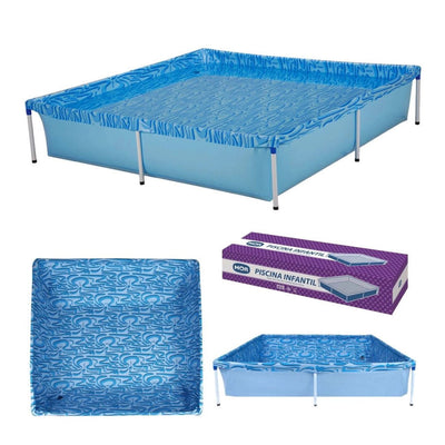 Piscina Mor 1500 Litros Com Armação Metálica