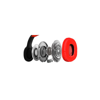 Headset Bluetooth Vermelho Com Microfone ELG - EPB-MS1RD