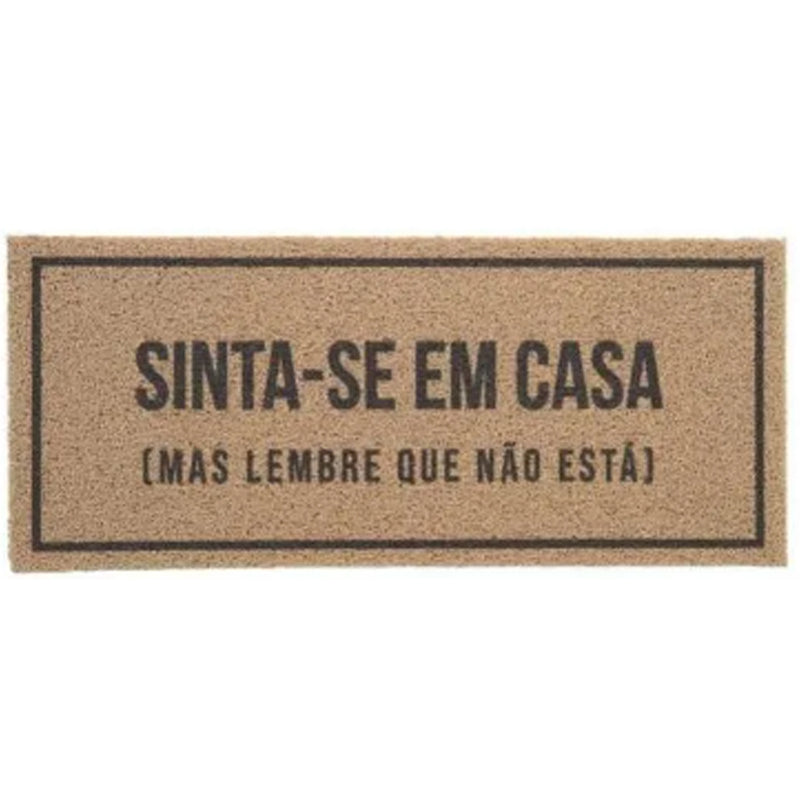 Tapete Para Entrada Vinil Long Lar Doce Lar