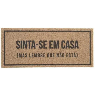 Tapete Para Entrada Vinil Long Lar Doce Lar