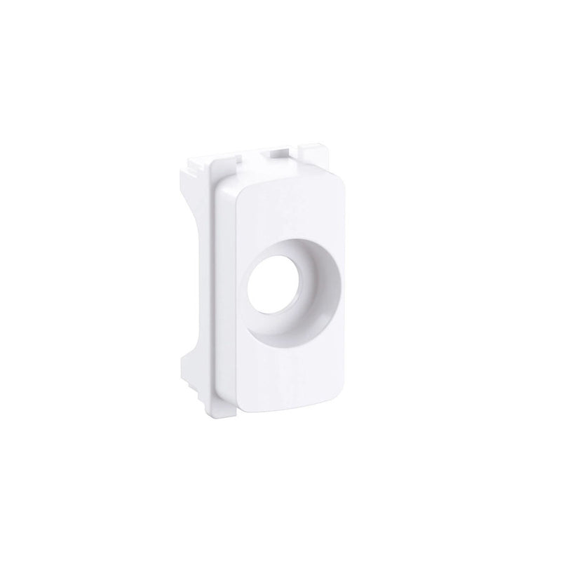 Módulo Saída De Fio 1 Furo Branco