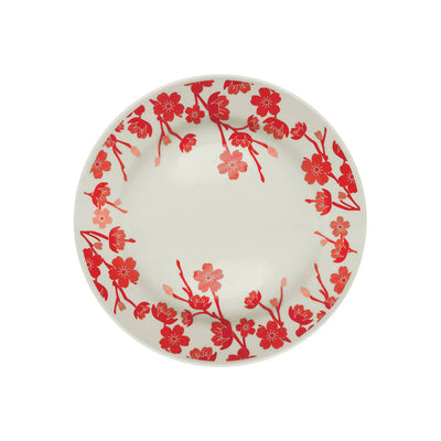 PRATO RASO EM CERÂMICA 24CM JARDIM ORIENTAL - BIONA