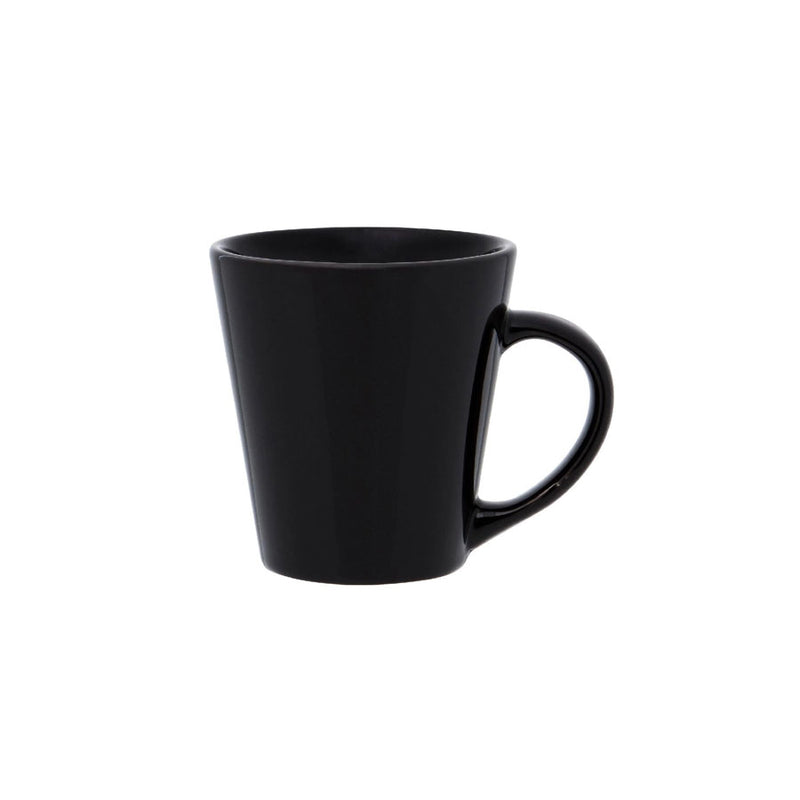 Caneca 250mL Cerâmica Drop preta Biona