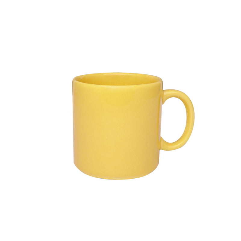CANECA BIONA AZ12 CERÂMICA 360ML AMARELA - OXFORD