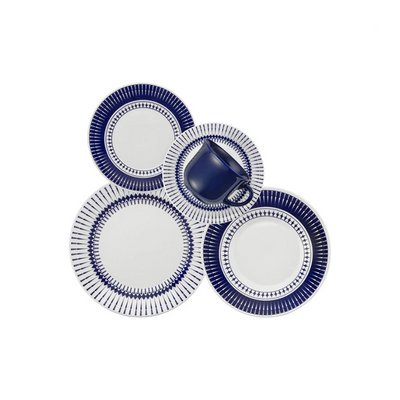 Aparelho De Jantar/Chá Biona 20 Peças TB DONNA