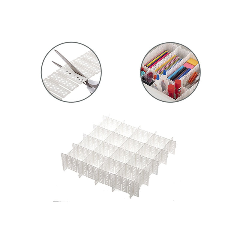 Organizador Colmeia para Gaveta com 5 Peças 36x7cm