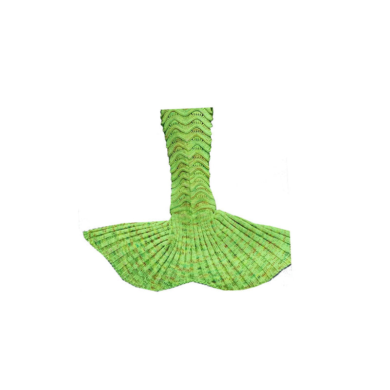 Cobertor Adulto Manta Cauda de Sereia - Verde Lim?o