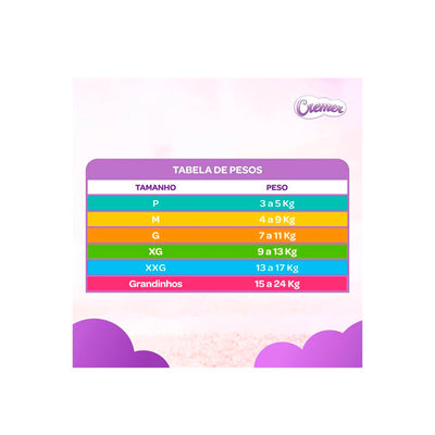 Fralda Cremer Shortinho G Com 16 Unidades
