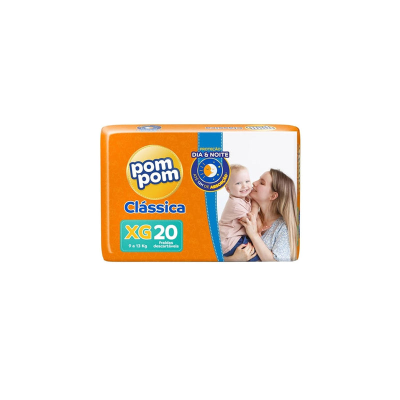 Fralda pom pom classica jumbo xg com 20-UM