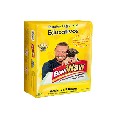Tapete Higiênico Baw Waw Para Cães Com 7 Unidades