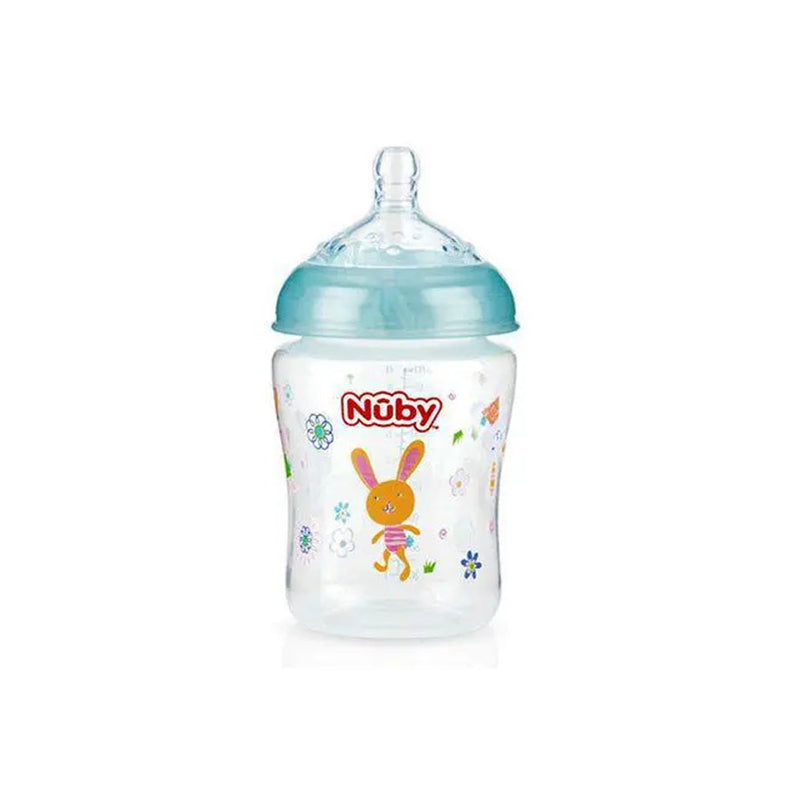 Mamadeira Bico Largo Natural Touch 270ml - Nûby