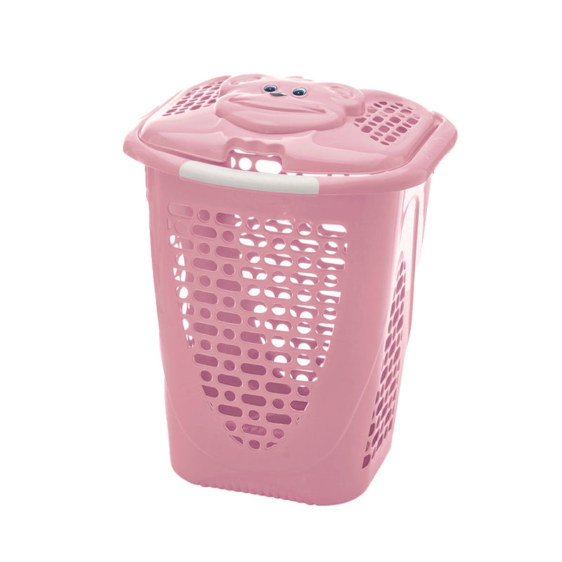 Cesto Telado Urso Rosa - 50L