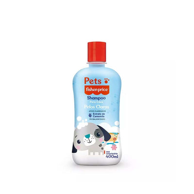 Shampoo para Cães PELOS BRANCOS 400ml Pets Fisher-Price
