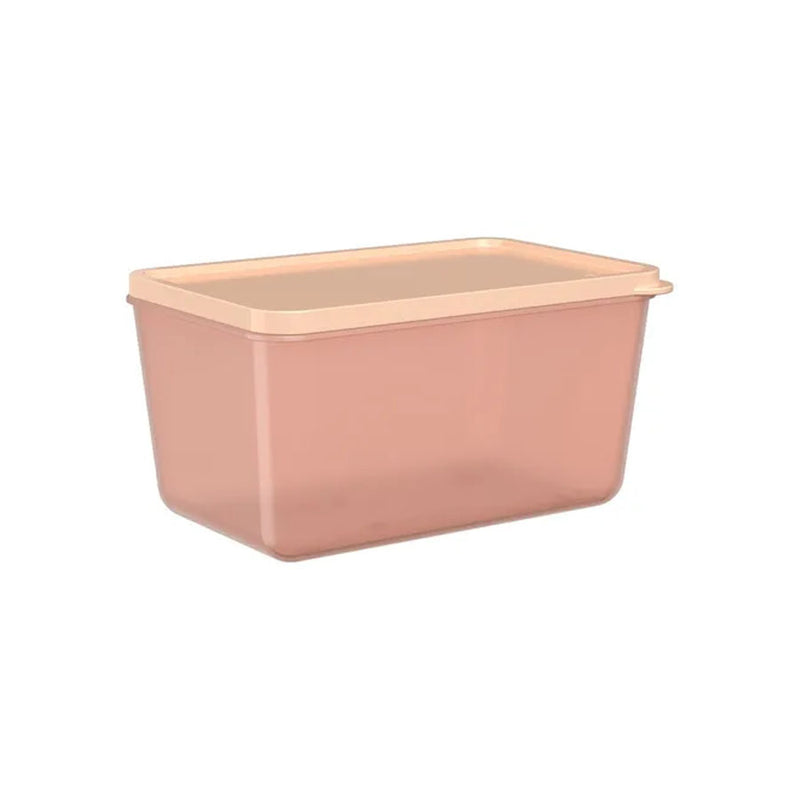 Pote Basic Plástico Rosa Blush 600ml