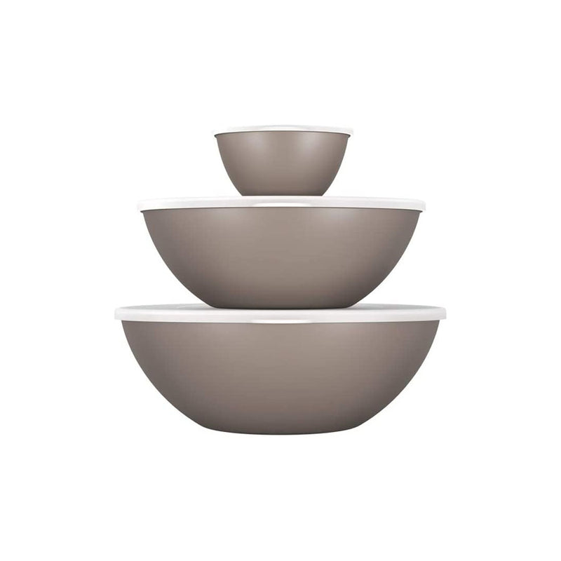 Conjunto de 3 Saladeira com Tampa Essential