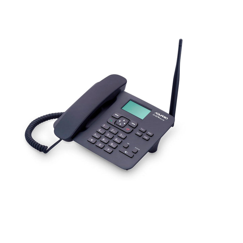 Telefone Celular Rural Fixo De Mesa Quadriband 850/900/1800/1900 Mhz Dual Chip
