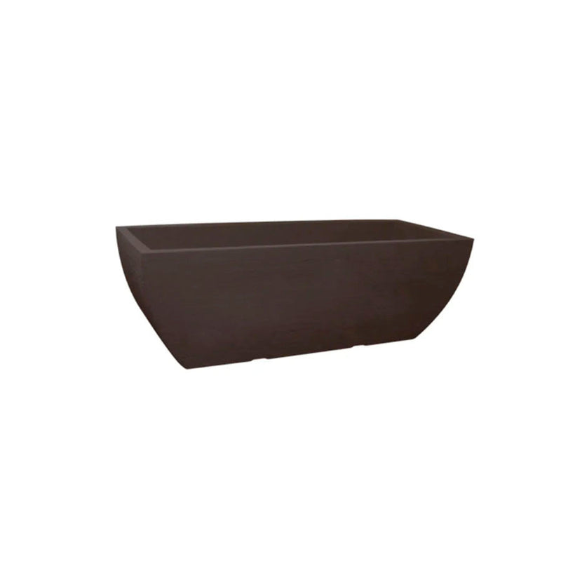 Floreira Retangular Moderna 45 Café JFQMK45