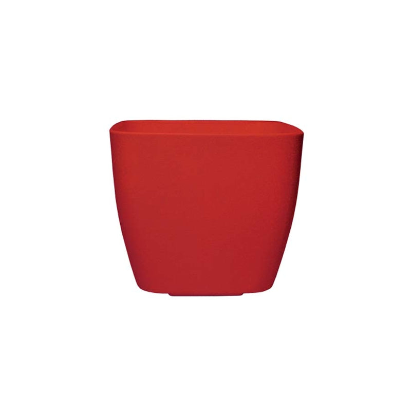 VASO PLÁSTICO MUSIQUE QUADRADO VERMELHO COMPATÍVEL COM POTE Nº 11
