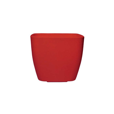 VASO PLÁSTICO MUSIQUE QUADRADO VERMELHO COMPATÍVEL COM POTE Nº 11