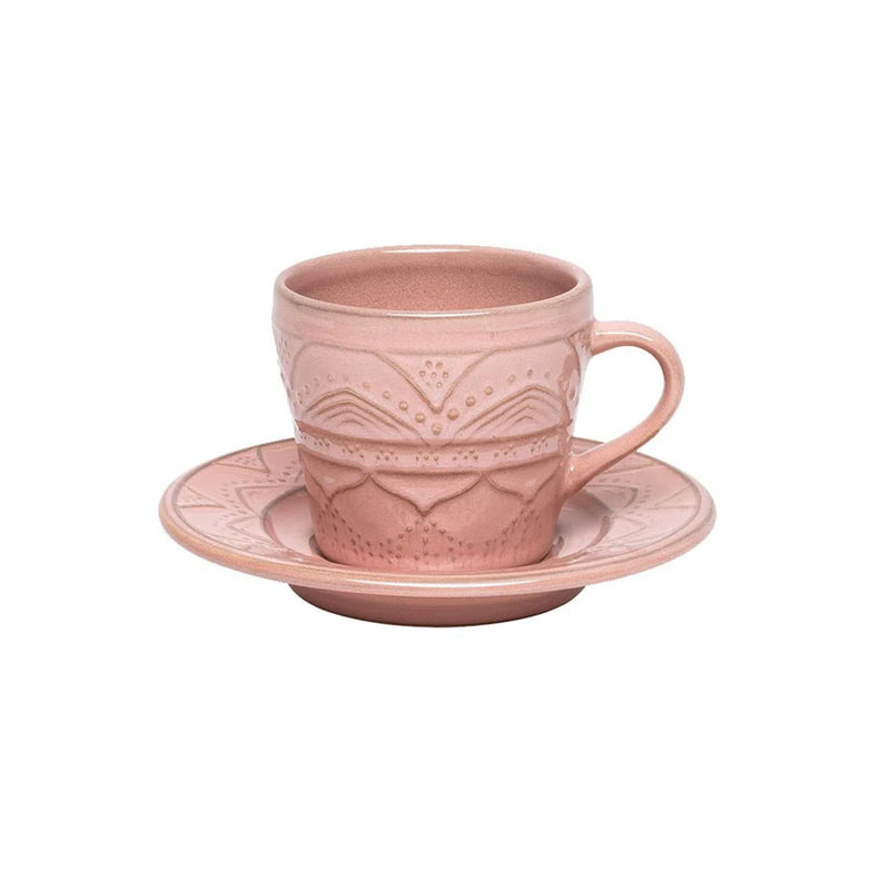 XÍCARA COM PIRES SERENA BALÉ 200ML - OXFORD