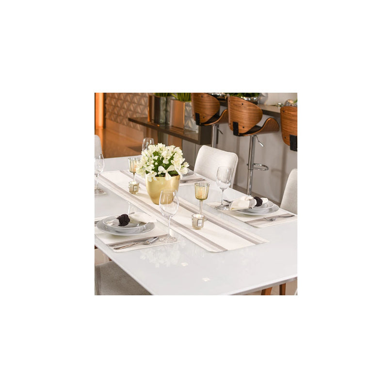 Trilho De Mesa 1,50Cm X 30Cm Fio Tinto Classic Fendi - Tessi