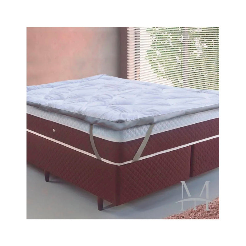 Pillow Top Casal Toque de Plumas Tessi 1,38x1,88m Extra Macio