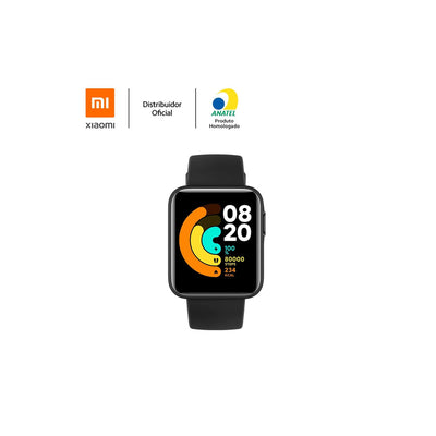 Relógio Smartwatch Mi Watch Lite Xiaomi Android IOS Preto