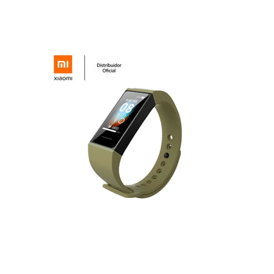 Bracelete de silicone para pulseira Mi band 4C Xiaomi - Verde
