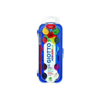 Kit Aquarela 12 Cores Mais Pincel - Giotto