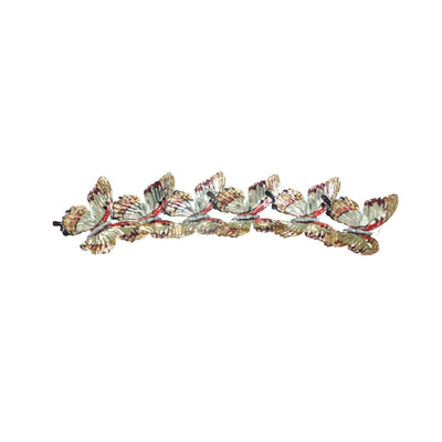 Kit 06 Borboletas 3d Decorativas Metalizadas